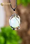 Opalite Spiral pendant (man-made)