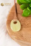 Jade Donut Oval - 25 mm