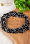 Snowflake Obsidian Chip Necklace - 90 cm