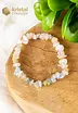 Aquamarine, Beryl and Morganite Chip Bracelet