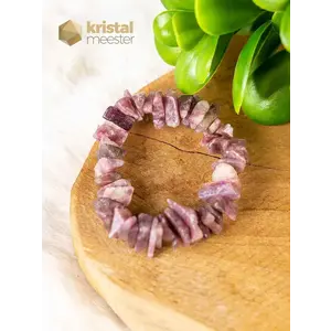 Lepidolite Chip Bracelet