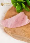 Gua Sha Rose Quartz Footshape