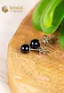 Onyx Earrings - 6 mm