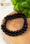 Onyx Ball Bracelet Necklace - 45 cm