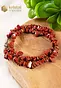 Red Jasper Chip Necklace - 45 cm