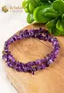 Amethyst Chip Necklace - 45 cm