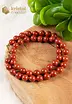 Red Jasper Ball Necklace- 45 cm