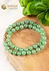 Aventurine Green Ball Necklace - 45 cm