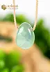 Fluorite Pendant green - drilled