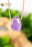 Amethyst (light) Pendant - drilled