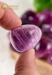 Purple Fluorite tumbled stones EX - Size M