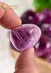 Purple Fluorite tumbled stones EX - Size M