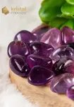 Purple Fluorite tumbled stones EX - Size S