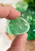 Green Fluorite Tumbled Stones EX - size M