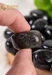 Zilver Obsidiaan Trommelstenen