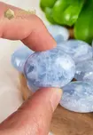 Blue Calcite Amulet Stones