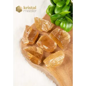 Honey Calcite Raw - Size S