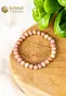 Rhodochrosiet Kogelarmband - 6 mm