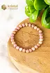 Rhodochrosite Ball Bracelet - 6 mm