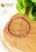 Lepidolite Faceted Bracelet - 3-4 mm