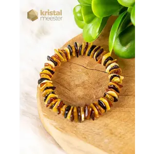 Amber Mix Chip Bracelet