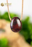 Blood Jasper Pendant - drilled