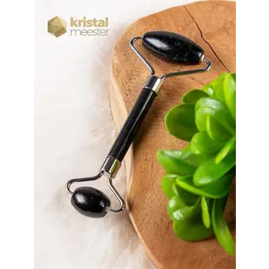 Onyx Massage Roller - Silver color