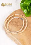 Citrine faceted necklace (heat treated) - 45 cm