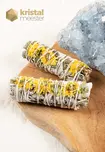 Zonnebloem Salie smudge stick - 10 cm