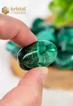 Malachite Tumbled Stones - size M