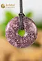 Lepidolite Donut - 40 mm