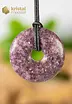 Lepidolite Donut - 40 mm