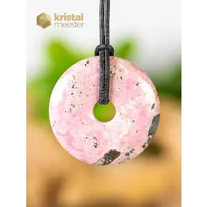 Rhodochrosite Donut - 40 mm