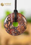 Leopard Jasper Donut - 40 mm