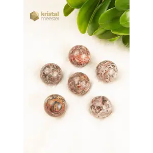 Leopard Jasper Sphere - 20 mm