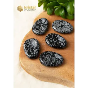 Snowflake Obsidian Thumbstones