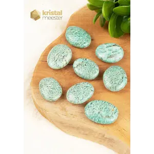 Amazonite Graphite Amulet Stones