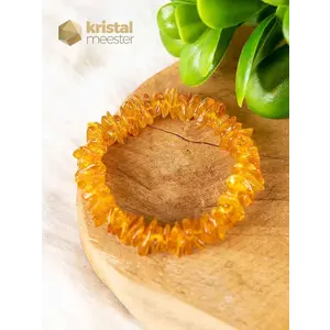 Amber Chip Bracelet