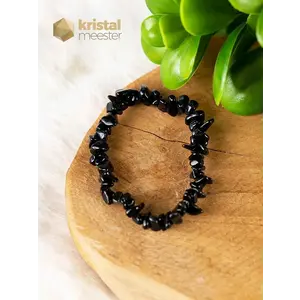 Obsidian Chip Bracelet