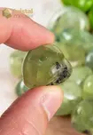 Prehnite with Epidote Tumbled Stones