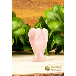 Rose Quartz Angel - 5.5 cm