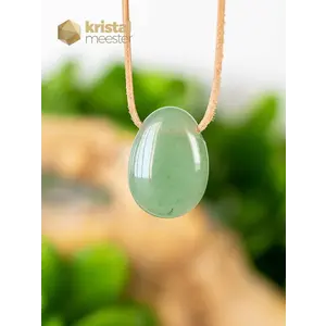 Aventurine Pendant Green - drilled