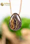 Stromatolite Pendant, drilled - no. 1