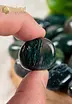 Moss Agate Tumbled Stones - size M