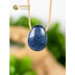 Dumortierite Pendant - drilled