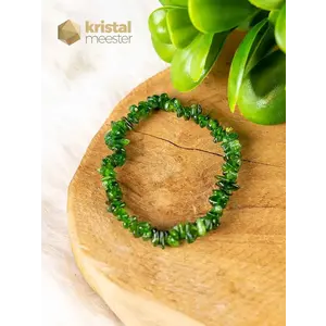 Diopside Chip Bracelet