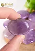 Amethyst pocket stones - size S