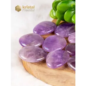 Amethyst pocket stones - size S