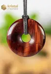 Red Tiger Eye Donut - 40 mm