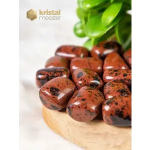 Mahogany Obsidian Tumbled Stones